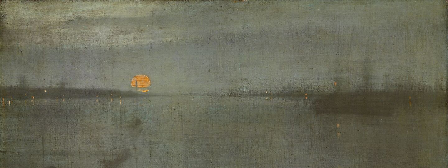 Nocturne: Blue and Gold—Southampton Water, by James Abbott McNeill Whistler
