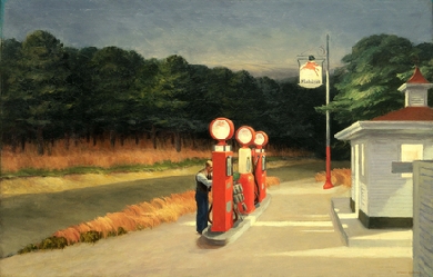 Gasoline, by Edward Hopper