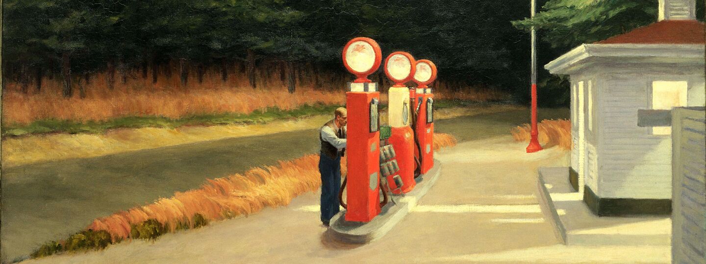 Gasoline, by Edward Hopper