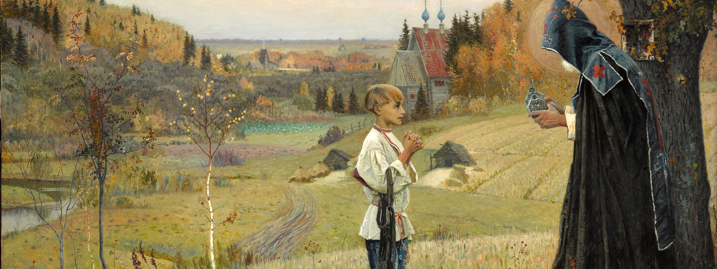 The Vision of the Youth Bartholomew, by Mijaíl Vasílievich Nésterov