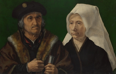 An Elderly Couple, by Jan Gossaert