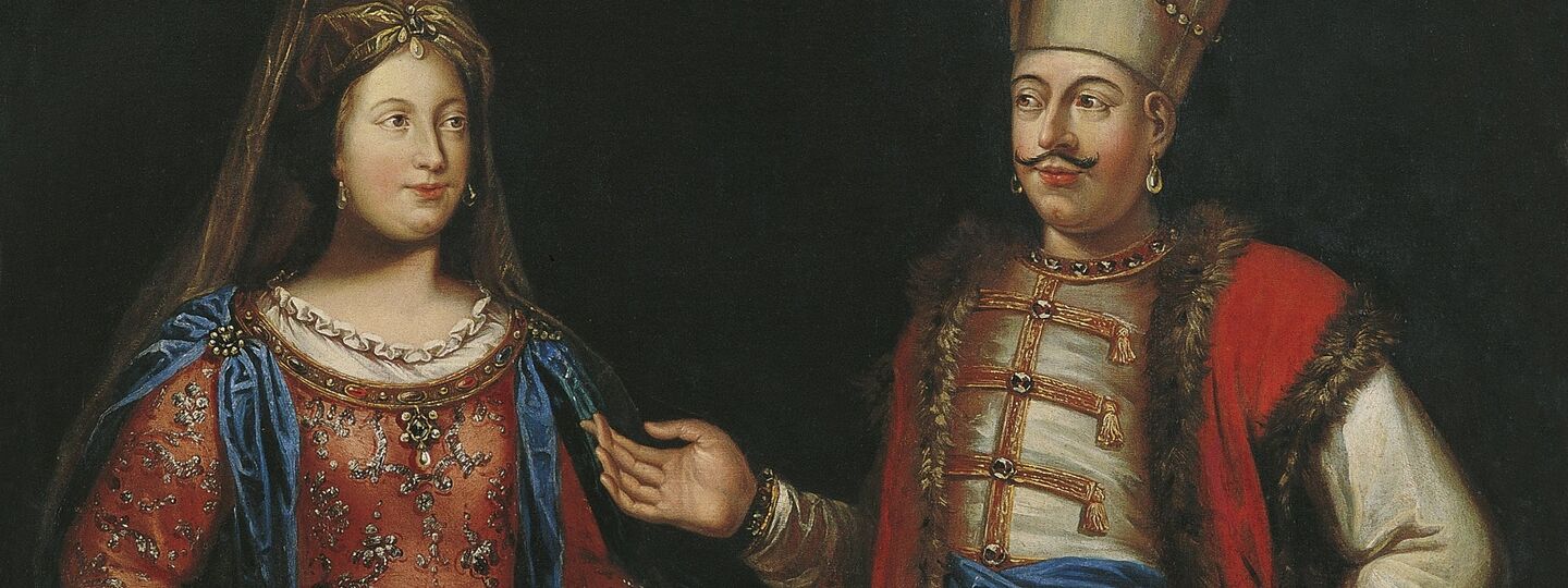 The Ottoman Sultan and His Haseki, by Unknown painter