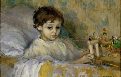 Sick Child (Octavi, the artist's son), by Ricard Canals