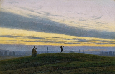 The evening star, by Caspar David Friedrich