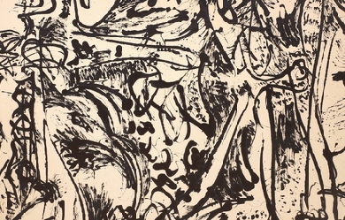 Number 25, by Jackson Pollock