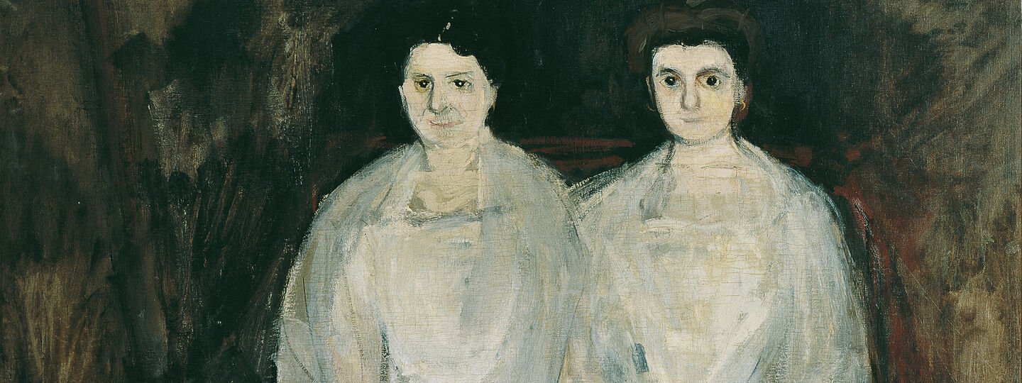 Sisters Karoline and Pauline Fey, by Richard Gerstl