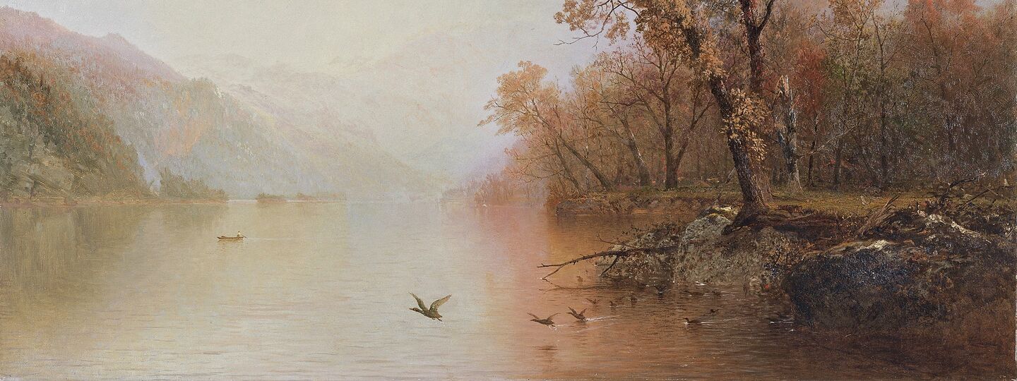 Lake george, by John Frederick Kensett