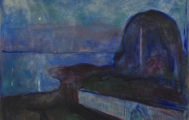 Starry Night, by Edvard Munch