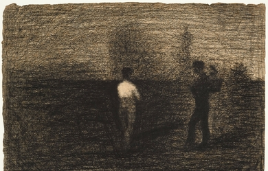 Peasants, by Georges Pierre Seurat