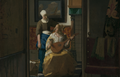 Johannes Vermeer The Love Letter