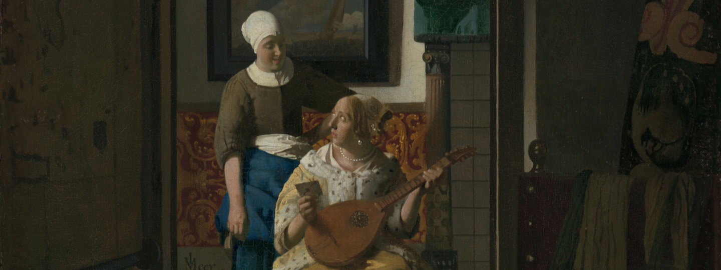 The Love Letter, by Johannes Vermeer
