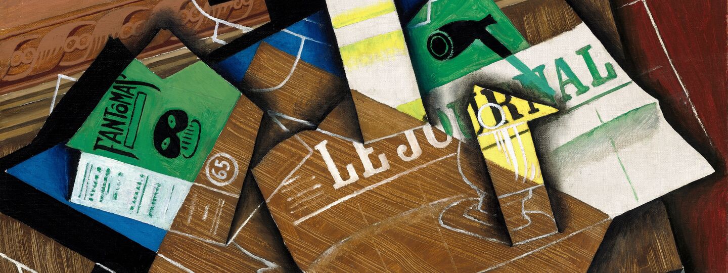 Fantomas, by Juan Gris