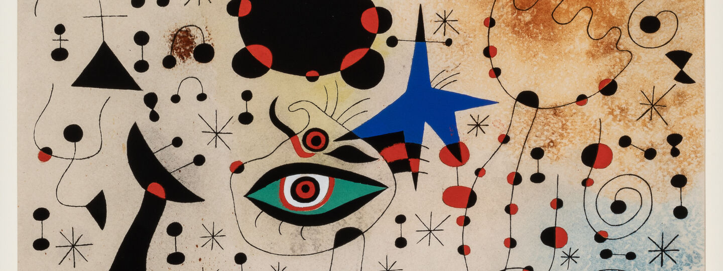 Ciphers and Constellations in Love with a Woman, by Joan Miró