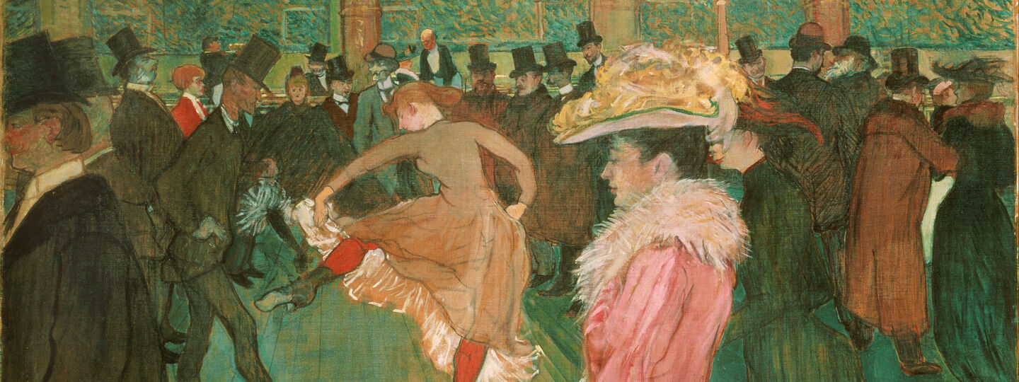 At the Moulin Rouge: The Dance, by Henri de Toulouse-Lautrec