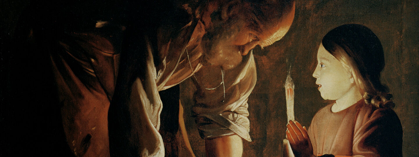 Joseph the Carpenter, by Georges de La Tour