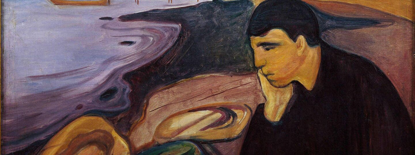 Melancholy, by Edvard Munch