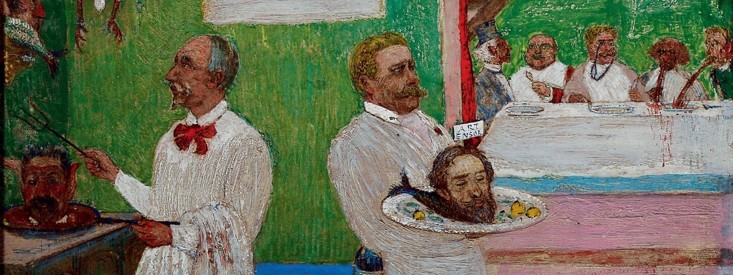 The Dangerous Cooks, by James Ensor