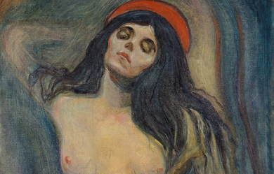 Madonna, by Edvard Munch