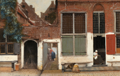 The little Street, by Johannes Vermeer