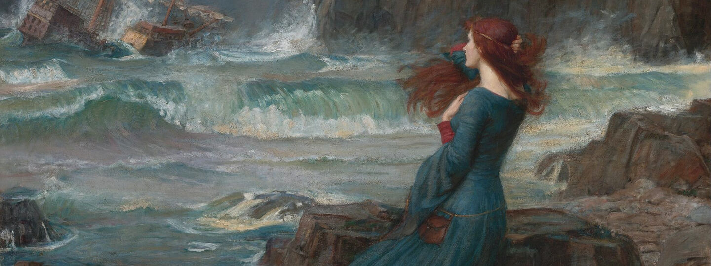 Miranda – The Tempest, by John William Waterhouse