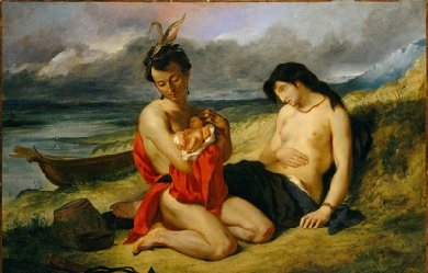 The Natchez, by Eugène Delacroix