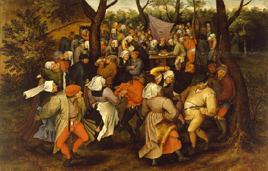 The Wedding Dance, by Pieter Bruegel the Elder