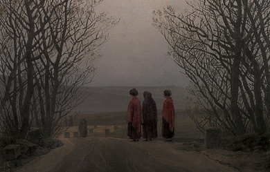 Easter Morning, by Caspar David Friedrich