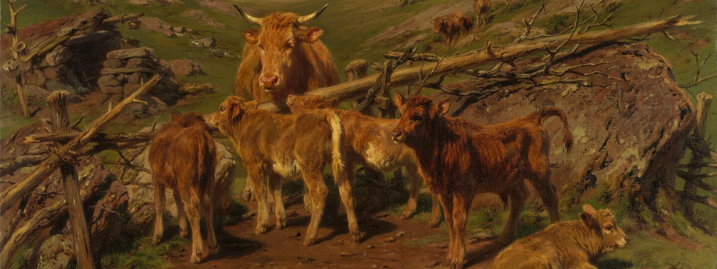 Weaning the Calves, by Rosa Bonheur