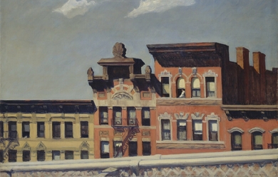 From Williamsburg Bridge, by Edward Hopper