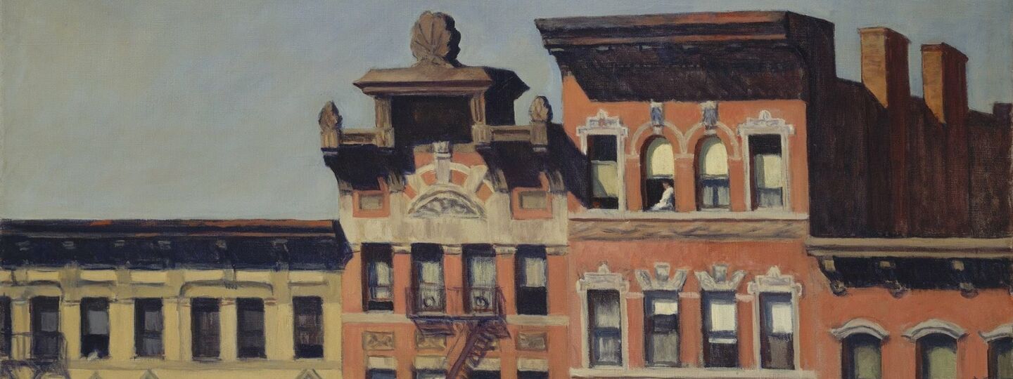 From Williamsburg Bridge, by Edward Hopper