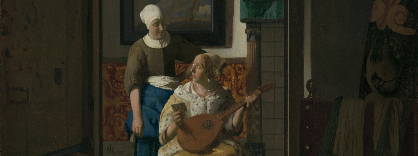 The Love Letter, by Johannes Vermeer