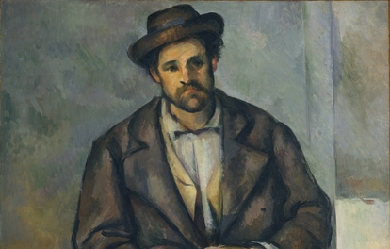 Seated Peasant, by Paul Cézanne