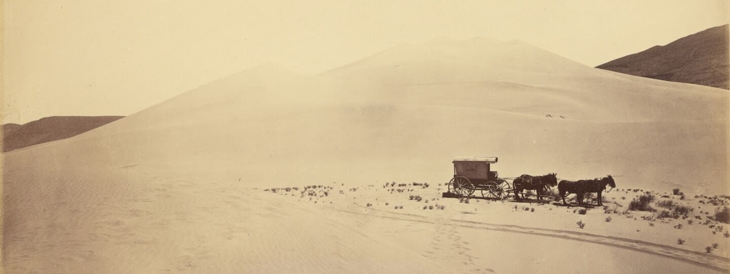 Sand Dunes, Carson Desert, Nevada, by Timothy O'Sullivan