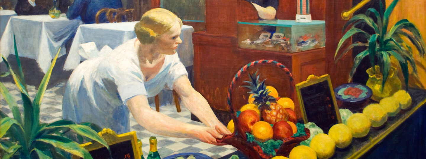 Tables for ladies, by Edward Hopper