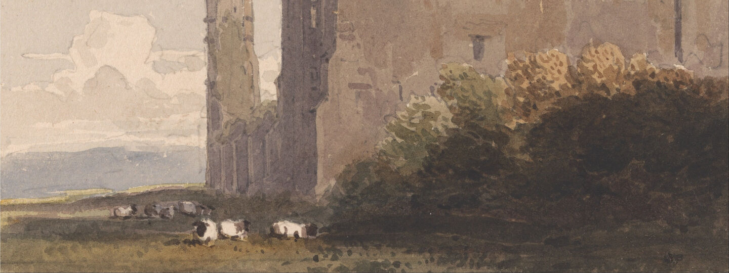 Battle Abbey, Sussex, by David Cox