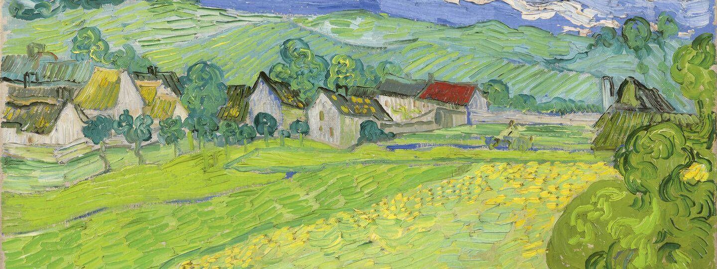 Les Vessenots in Auvers, by Vincent van Gogh