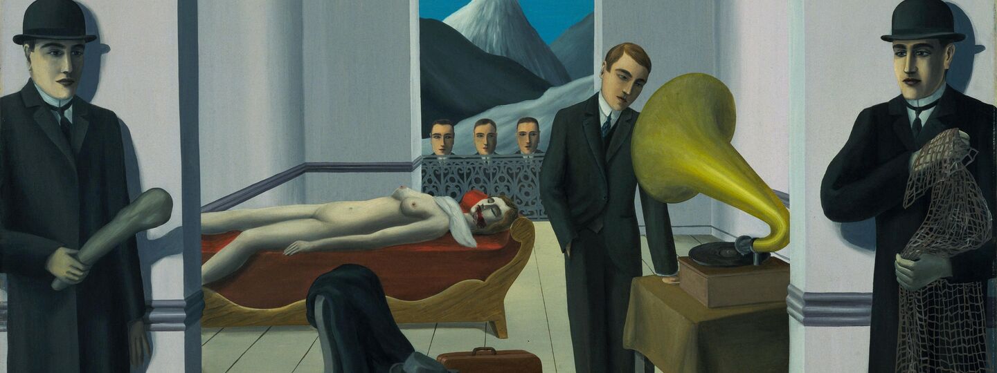 The Menaced Assassin, by René Magritte