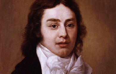 Portrait of Samuel Taylor Coleridge, by Peter Vandyke