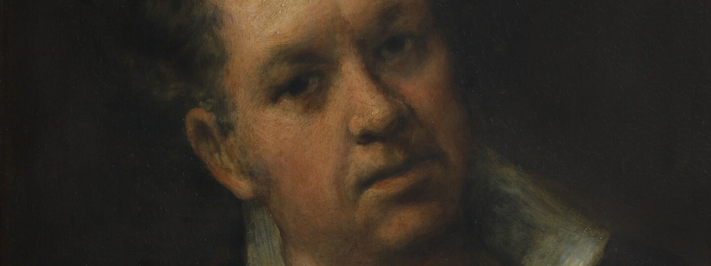 Self portrait, by Francisco de Goya