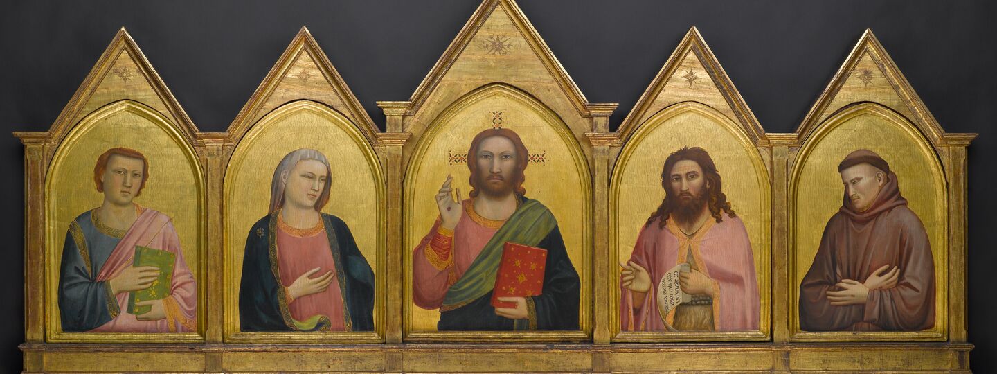 The Peruzzi Altarpiece, by Giotto di Bondone