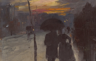 Going home, by Tom Roberts