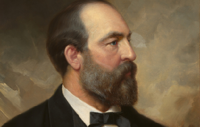 James Garfield, by Ole Peter Hansen Balling