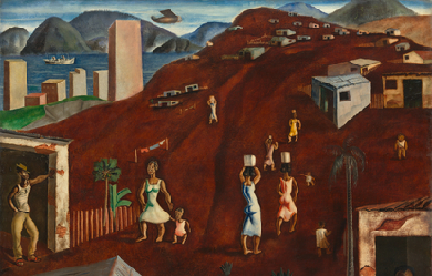 Hill, by Candido Portinari