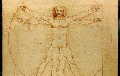 Vitruvian Man, by Leonardo da Vinci