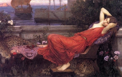 Ariadne, by John William Waterhouse