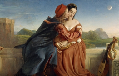 Frances of Rimini, by William Dyce