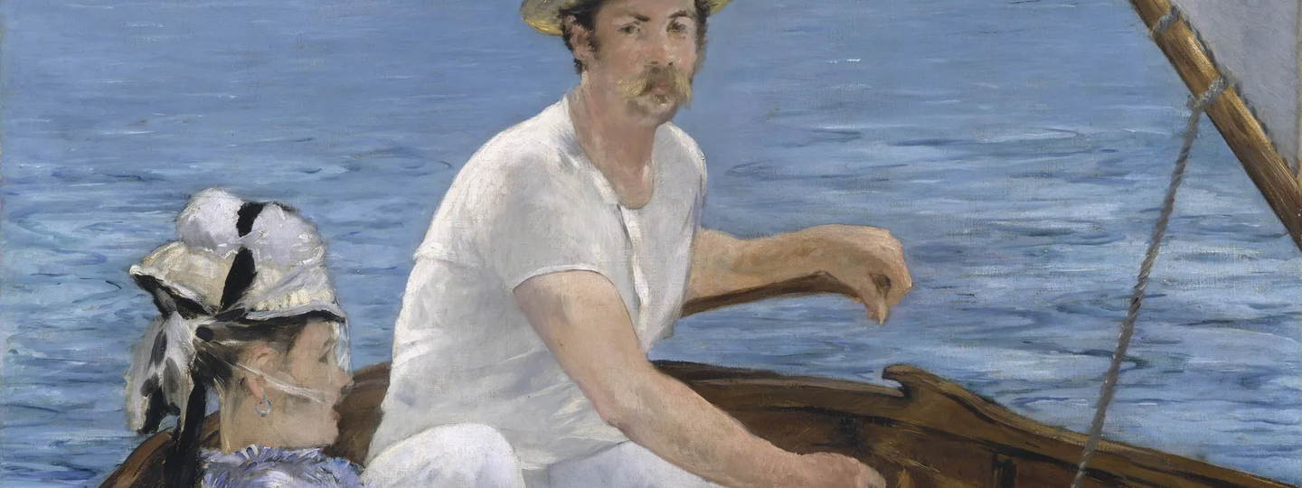 Boating, by Édouard Manet