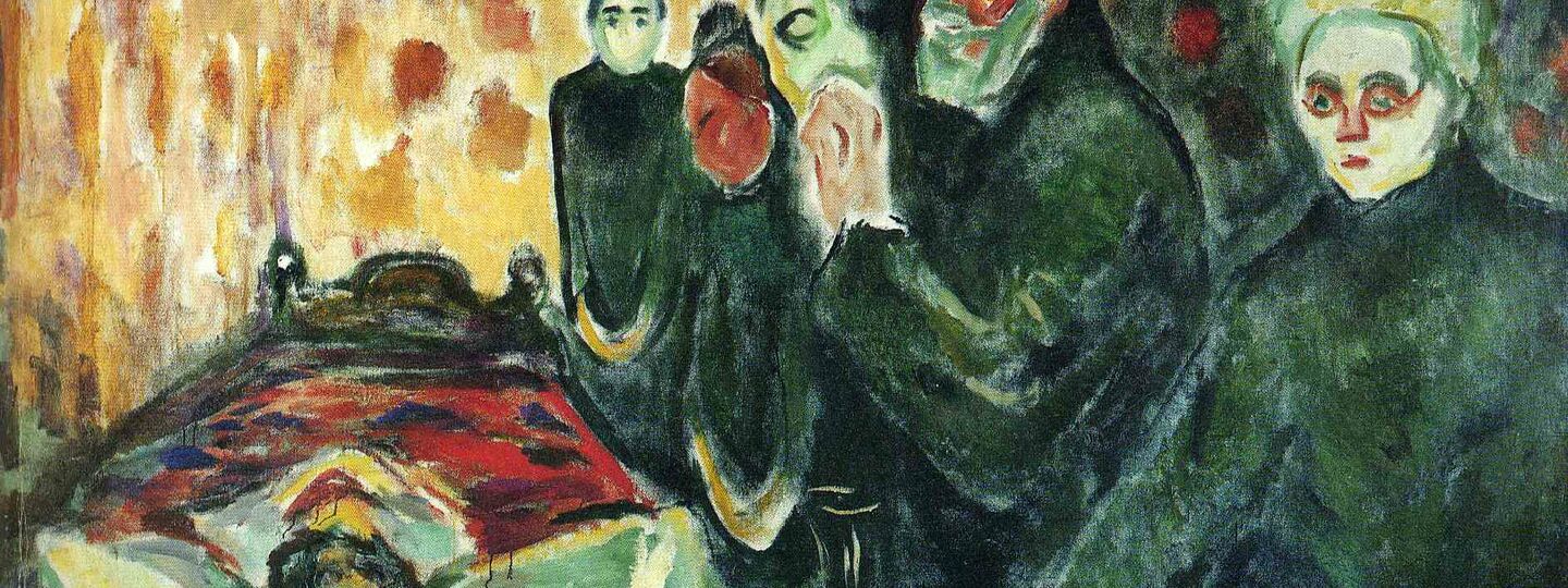 Death Struggle , by Edvard Munch