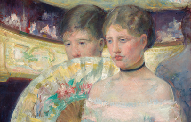 The Loge, by Mary Cassatt