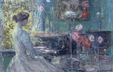 Improvisation, by Frederick Childe Hassam